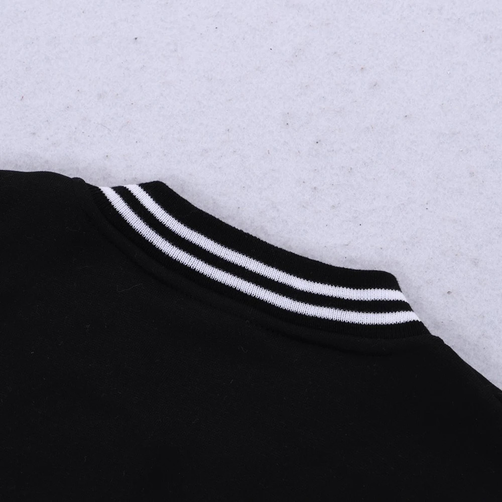 New York Land Of Dreams Print Men Autumn Winter Jacket Fashion Comfy Streetwears Trendy Basics Baseball Uniform Street Warm Top