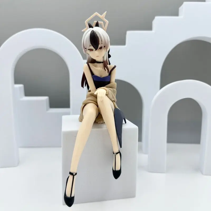 Anime Figure Kayoko Onikata Blue Archive Two Dimensional Beauty Pvc Collectible Model Desktop Decor For Adult Collectors view 3