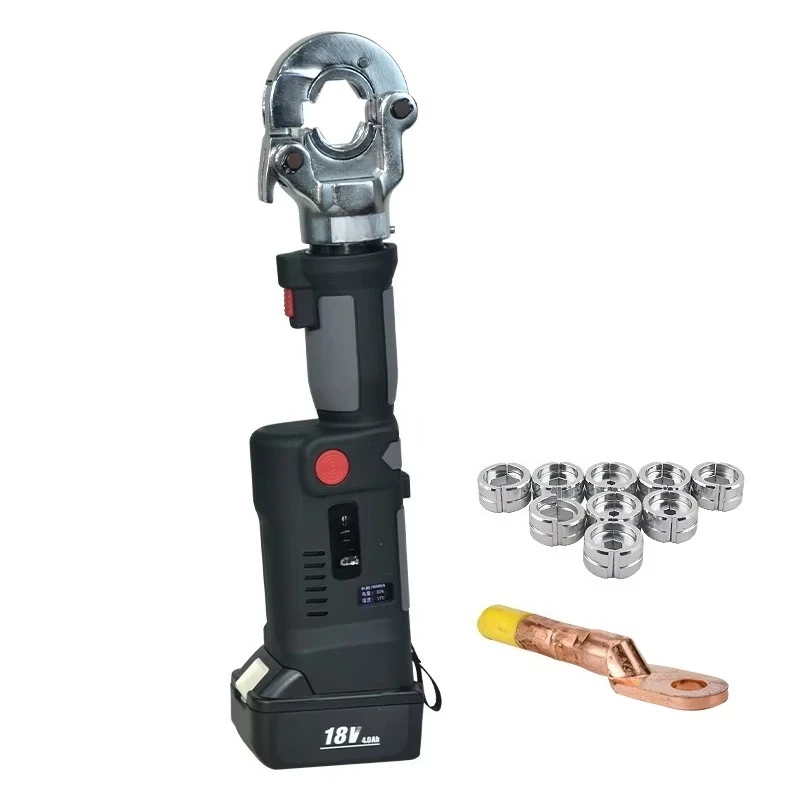 

ZC1-300 Professional battery-powered cable copper tube crimping tool kit, including hydraulic function terminal wires