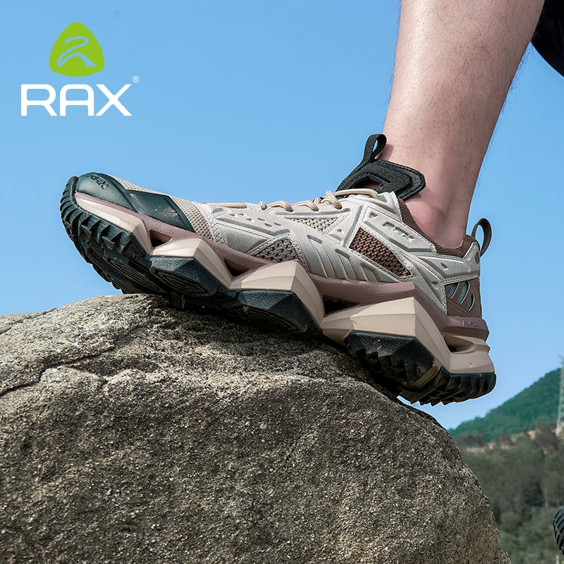 Rax  Men's Hiking Shoes  Breathable Hunting boots Outdoor Sports Mesh Sneakers Men Lightweight Mountain casual Trekking Shoes