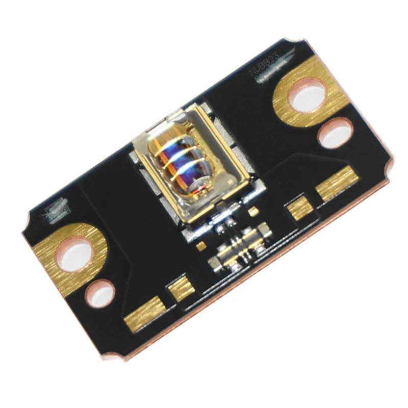 AAAF 22W 파란색 NUBB23 레이저 다이오드, 4개의 LD 칩 어레이 및 방열판 보드 포함 - 455Nm 출력