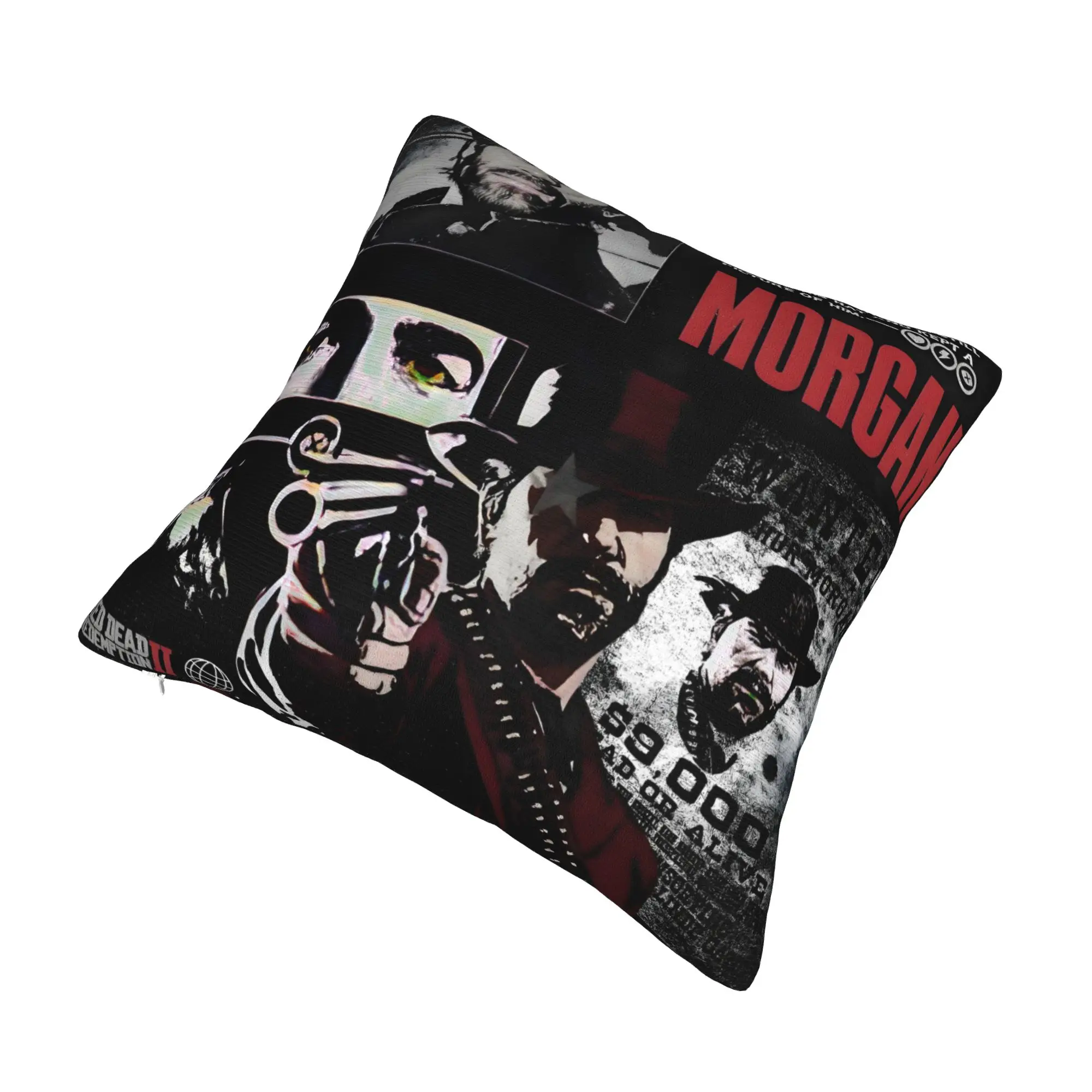 Modern Vintage Arthur Morgan Cushion Cover for Sofa Polyester  Throw Pillow Case Bedroom Decoration