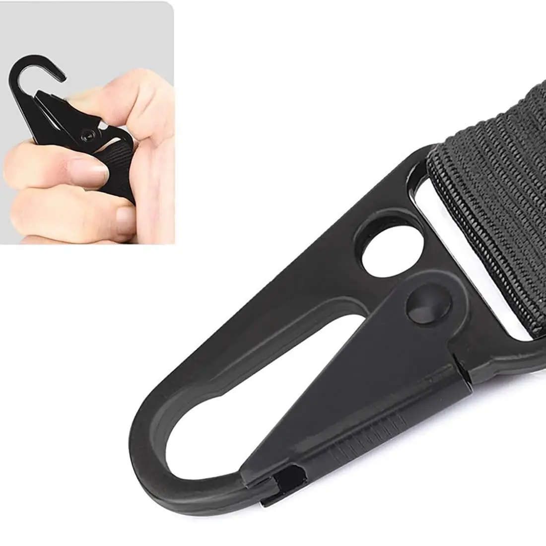 Tactical Two Point Sling with 2 Picatinny QD Swivel Mounts - Adjustable Shoulder Strap for Rifles Quick Release