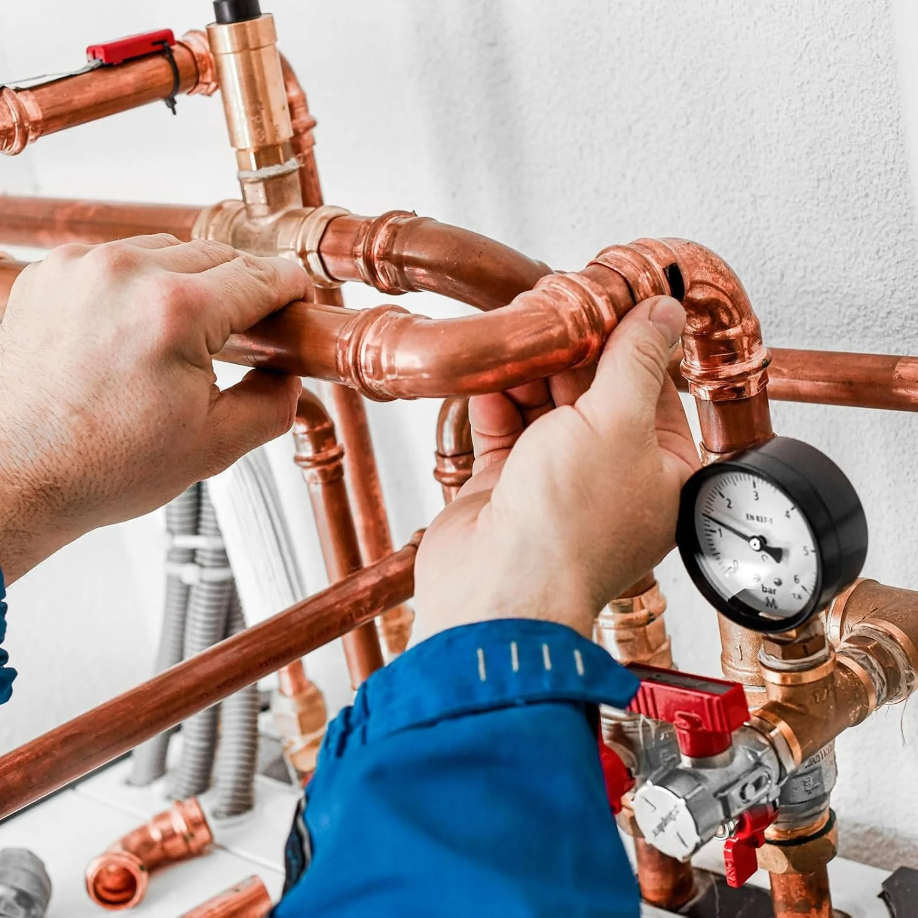 180-градусный U-образный медный фитинг, внутренний диаметр 1-3/4 дюйма, сварной трубный соединитель для макета трубы HVAC и кондиционера