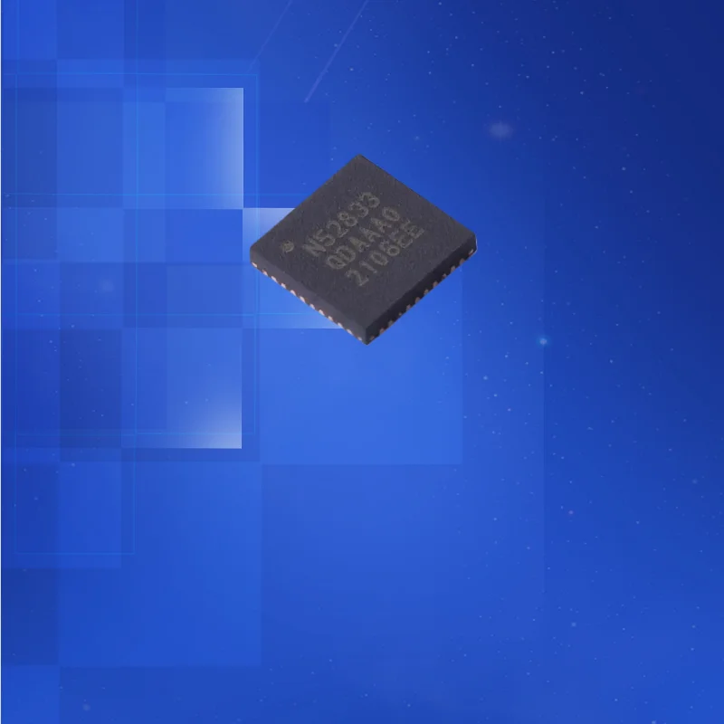 

nRF52833-QDAA-R Bluetooth 5.3 SoC supporting Bluetooth Low Energy Bluetoothmesh