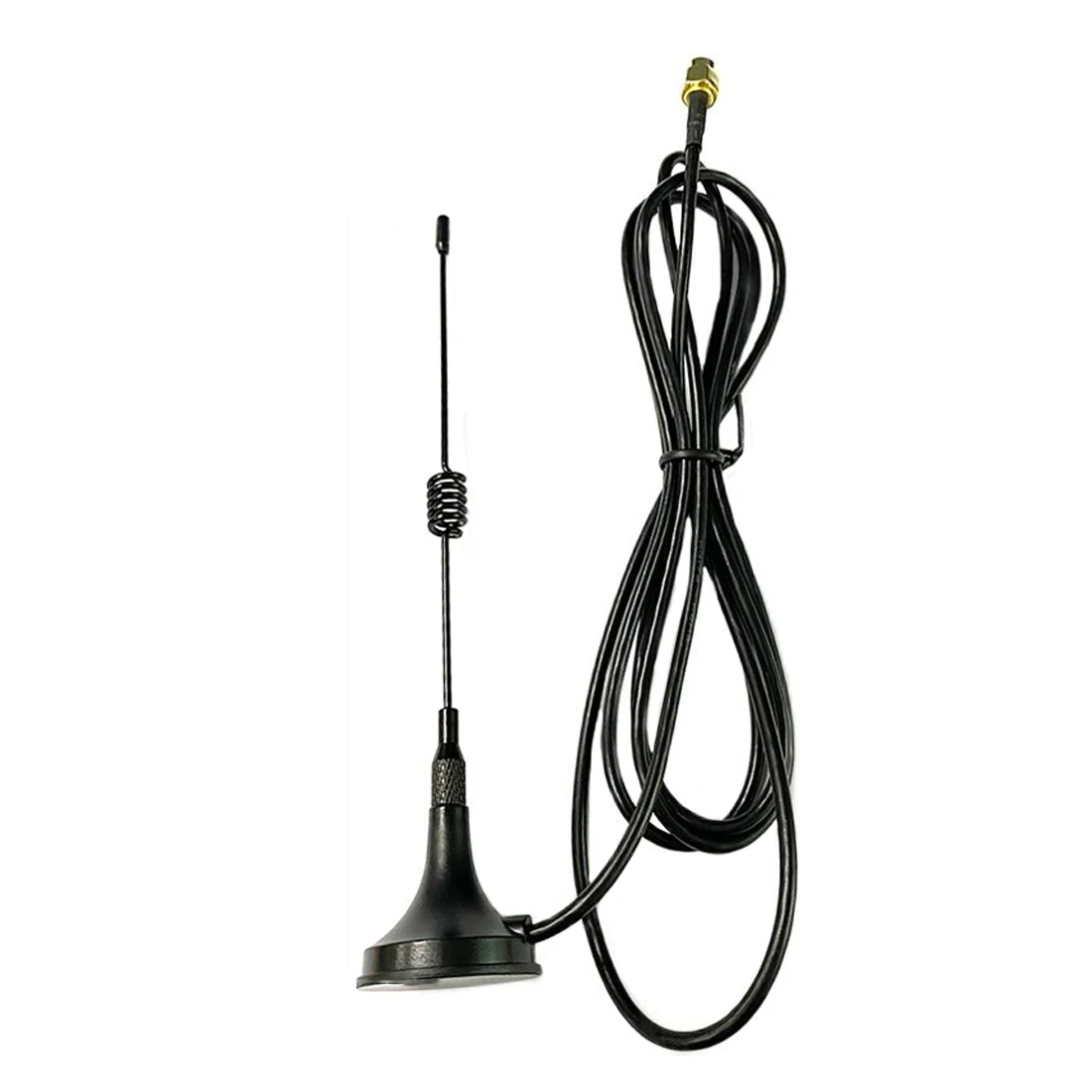 1pc 2.4Ghz 5dbi Wifi Antenna Sucker Aerial With Magnetic Base 1.5m Extension Cable SMA Connector for Wireless Router