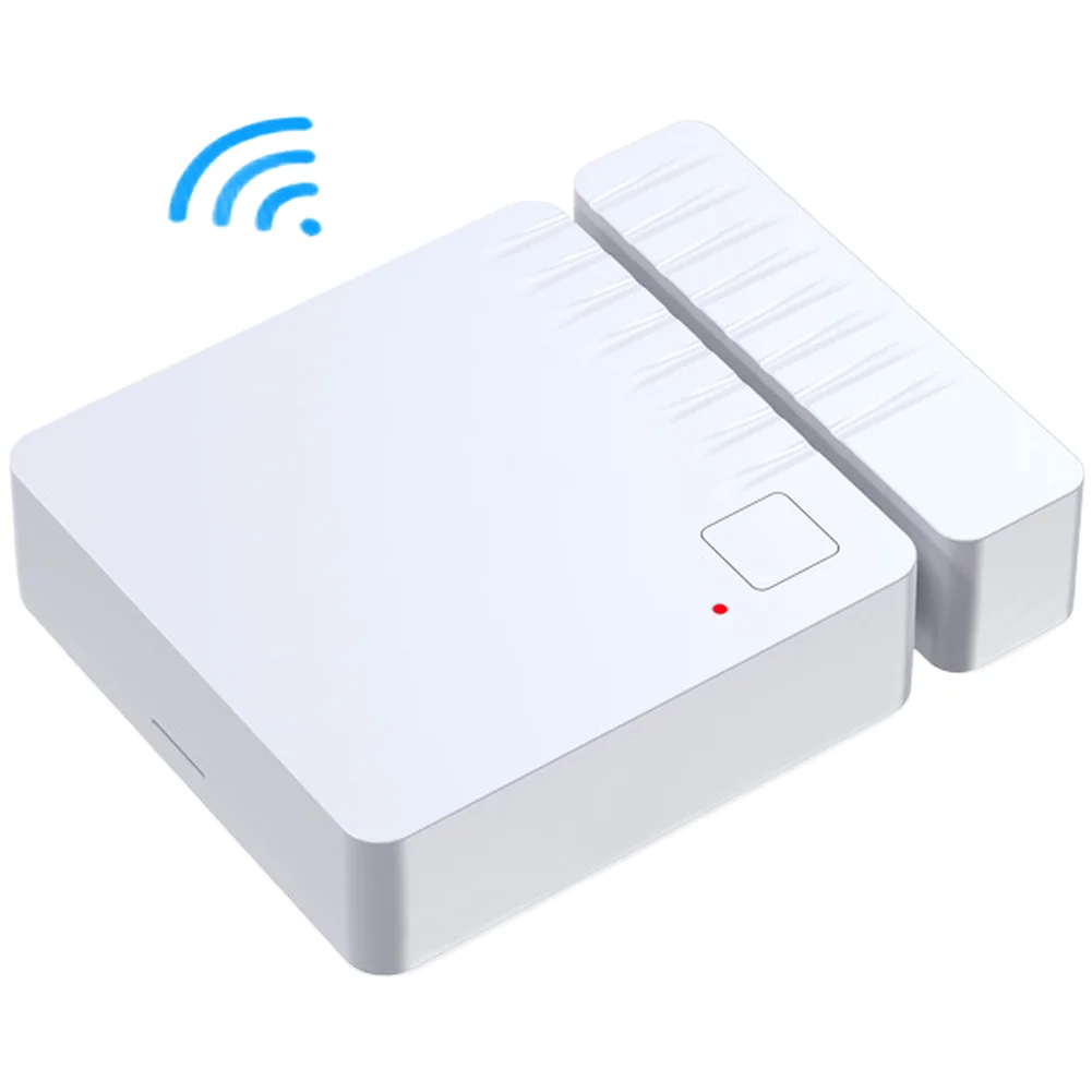 Smart Wireless Door Sensor for Home Security with WiFi Connection Mobile Notifications and Dual Mode Operation