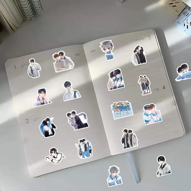 60/30/10 PIÈCES Ricardomlu Animation Populaire 2D Périphérique Personnalisé Graffiti Ordinateur Portable Valise Planche À Roulettes Autocollants Étanches