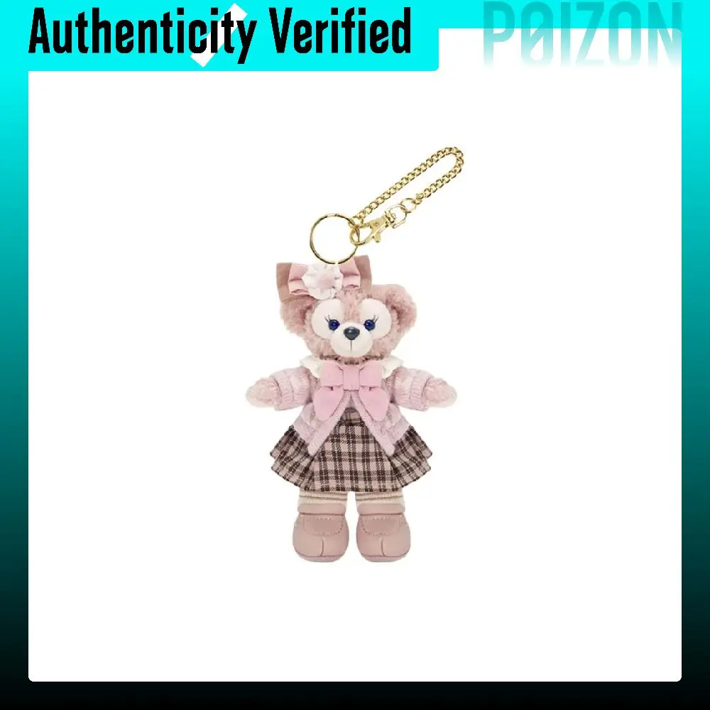Disney 2025 ShellieMay Keychain Cute Dolls Plush Charm Shanghai Disney 14cm Height 400060440554