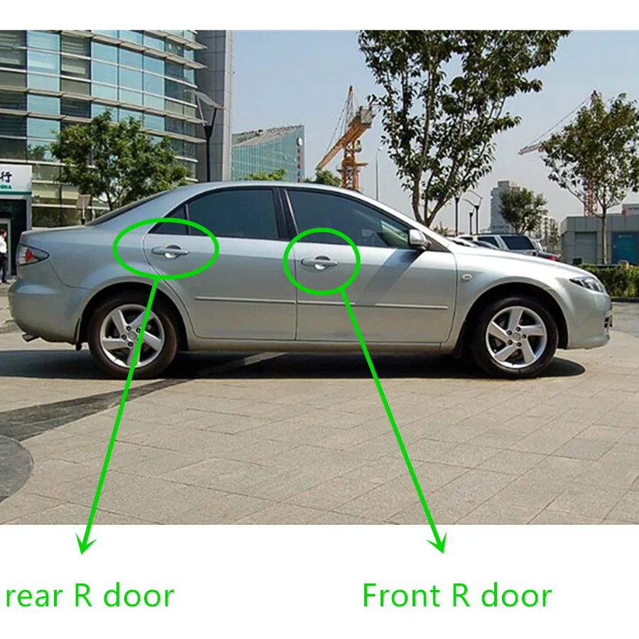 Car accessories body parts outer door handle for Mazda 6 GG GY 2002-2008 Wagon CX7 07-09 RX8 03-09