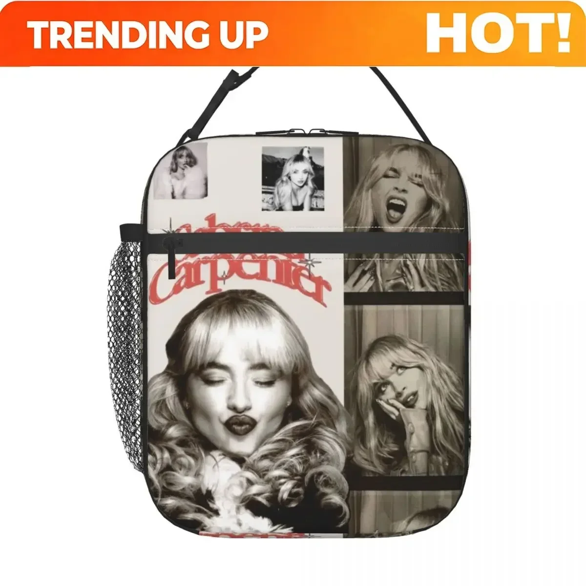 Custom Bag Custom Lunch Boxes Sabrina Carpenter Merch Lunch Food Box Ins Style Thermal Cooler Lunch Box For School
