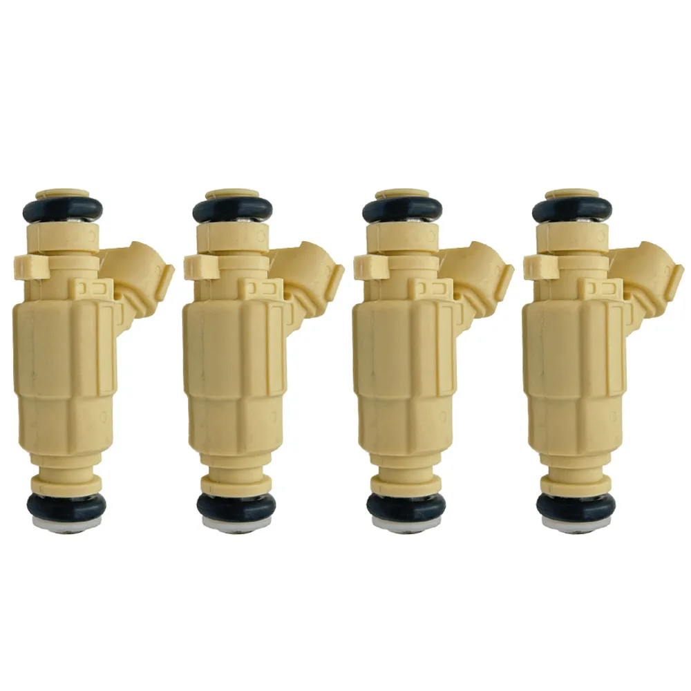 

4pcs Fuel Injectors For HYUNDAI COUPE ELANTRA SONATA TUCSON TIBURON KIA CARENS CERATO SPORTAGE 3531023600 Accessories