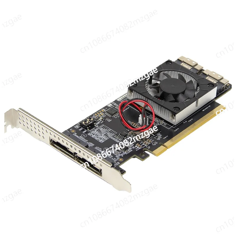 SB-PLX8749 external graphics card Pcie expansion card disassembly-free M. 2 Nvme SSD U. 2 integrated compatible module