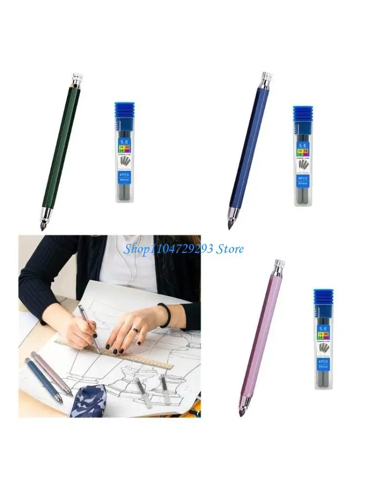 

Y2GD 5.6mm Drawing Sketching Pencils Mechanical Pencils Drafting Pencils Art Supplies for Drawing Sketching Shading