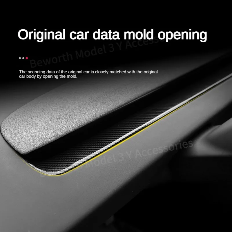 Per Tesla Model 3 Highland 2024 cruscotto presa aria condizionata Console centrale pannello strumenti copertura Trim Model3 accessori