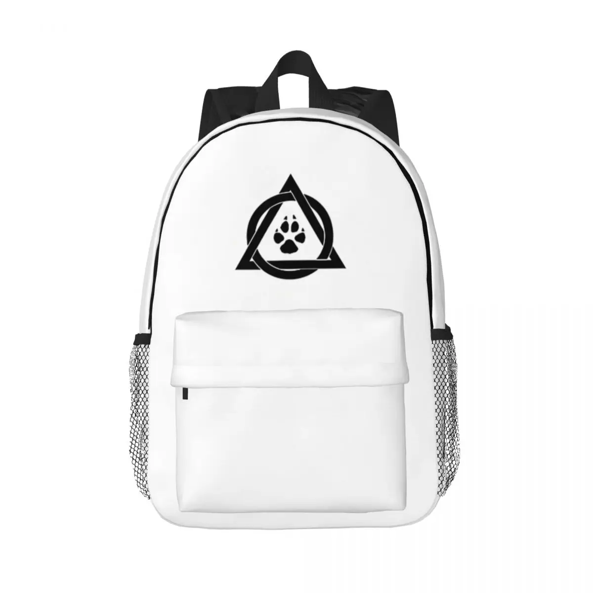 Wolf Therian Gedrukt Lichtgewicht Casual Schooltas Voor School, Outdoor, Winkelen, Kantoor 15Inch