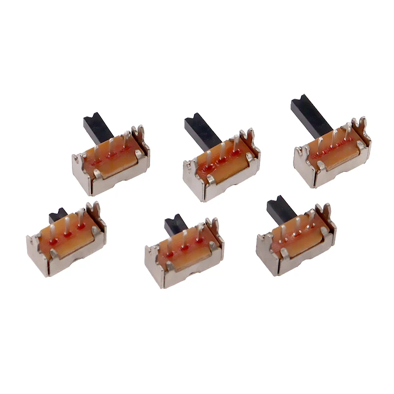 

50PCS Slide Switch SK12D07 Toggle Switch 3Pin 1P2T MINI Side Slide Switch Sk12D07VG 2/3/4/5/6/7mm Handle High