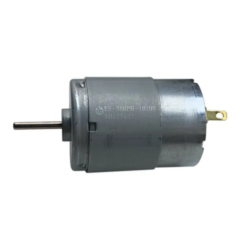 MABUCHI RS-380PH-18200 카본 브러시 전기 모터, DC 6V- 24V, 11190RPM, 긴 수명, 진공 청소기, 프린터, 팩스기, 믹서기