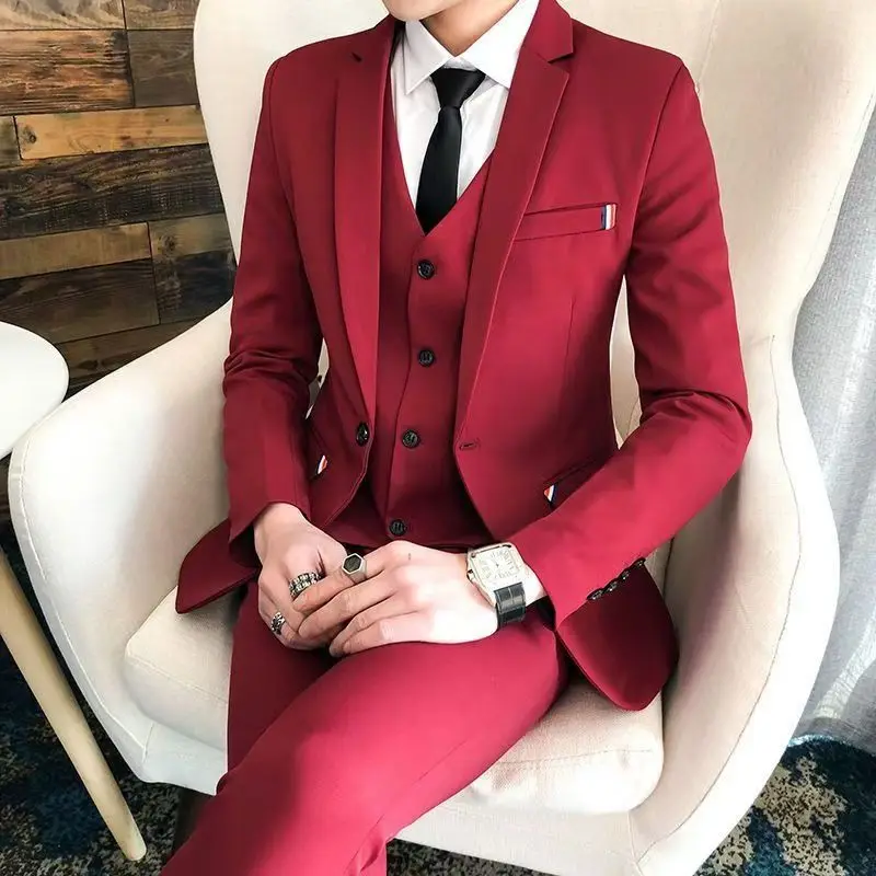 BK266Color Casual Spring Groom Best Man Suit Wedding Coat