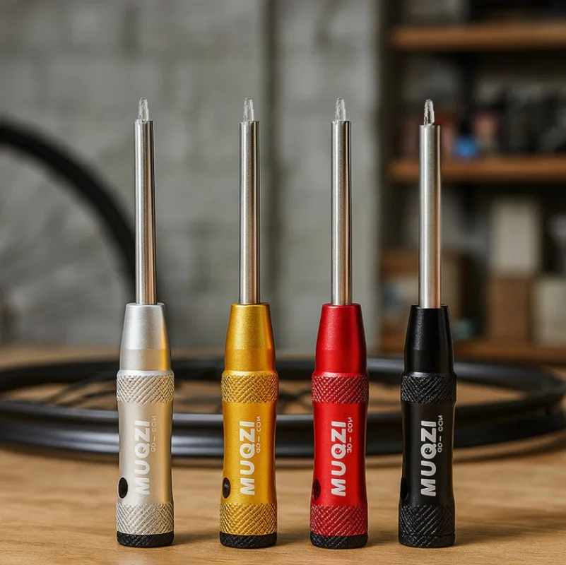 MUQZI تكلم الحلمة سائق أداة MTB تكلم الحلمة إزالة تركيب وجع تكلم الحلمة الإدراج أداة