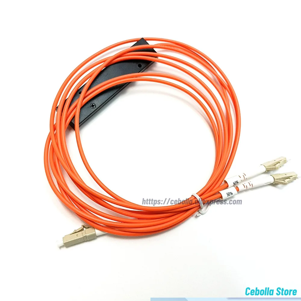 

Оптоволоконный соединитель 50/125 Соотношение муфты 50/50 LC/UPC 1X2 Соединитель 850/1300 Нм Оптоволоконный разветвитель 1*2 Многомодовый ПЛК