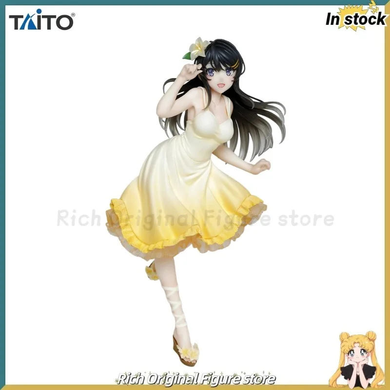 

【In Stock 】Original TAiTO Coreful Rascal Does Not Dream of Bunny Girl Senpai Sakurajima Mai ~Summer Dress~ Model Anime Figure