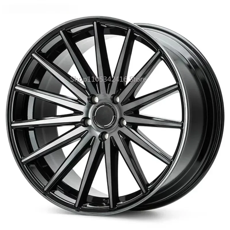 High Quality Lightweight Forged Wheels Black Rims 17 18 19 20 21 22 Inch 5x114.3 5x120 5x130 Fit For BMW Audi Style Vehicle
