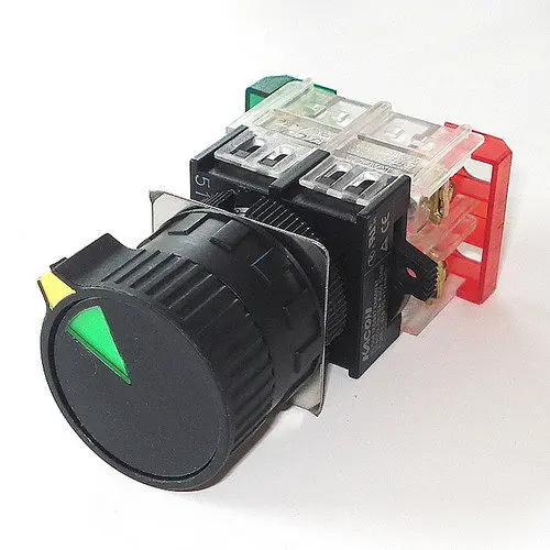 Kai Kun Electromechanics KACON Push Button Switch with Selector Ring K25-21SB