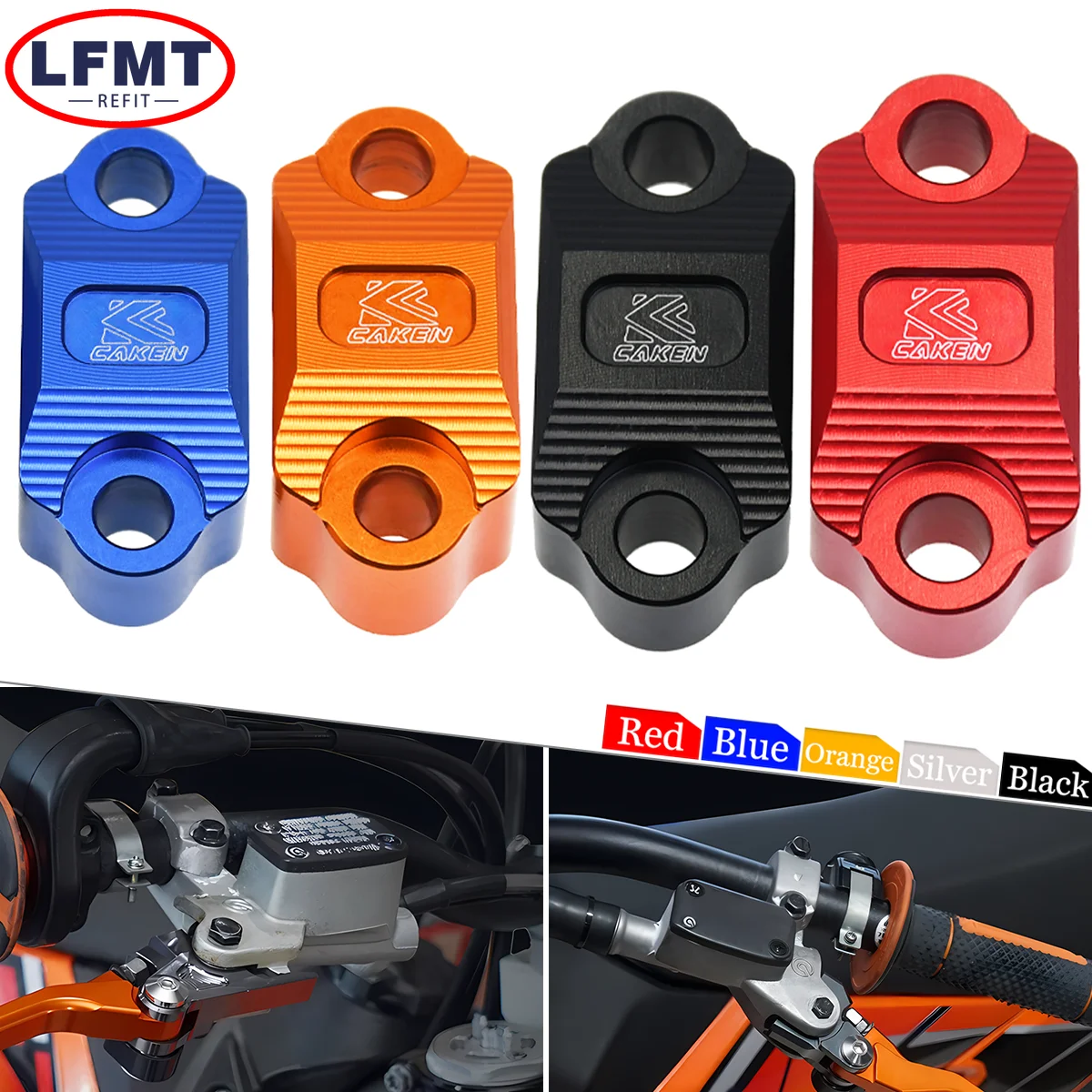 

Motorcycle 22MM Handlebar Universal Brake Clutch Cylinder Bar Clamp Cover For KTM EXC EXCF SX SXF XC XCF XCW XCFW TPI Six Days