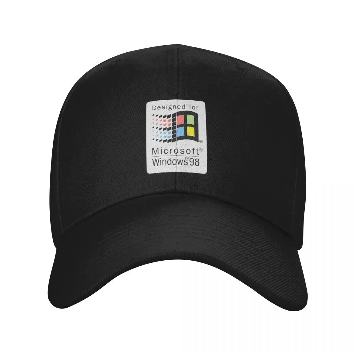 

Designed for Microsoft Windows 98 Baseball Cap Streetwear Gentleman Hat Men Caps Women's