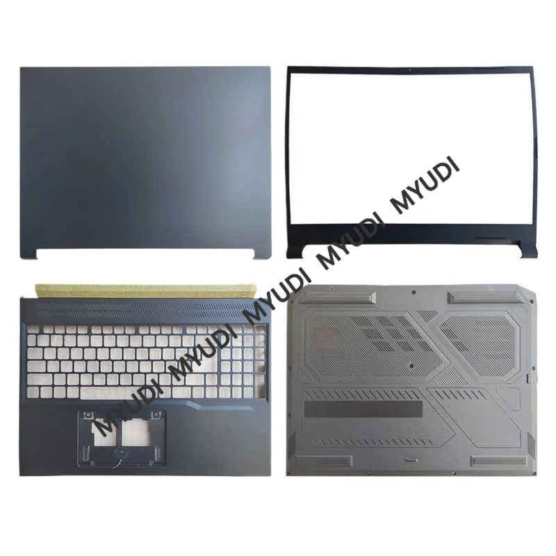 

New Shells For Acer Nitro V 16 ANV16-41 N24C4 2024 Laptops LCD Screen Back Cover Front Bezel Palmrest Bottom Case Base Lid Parts