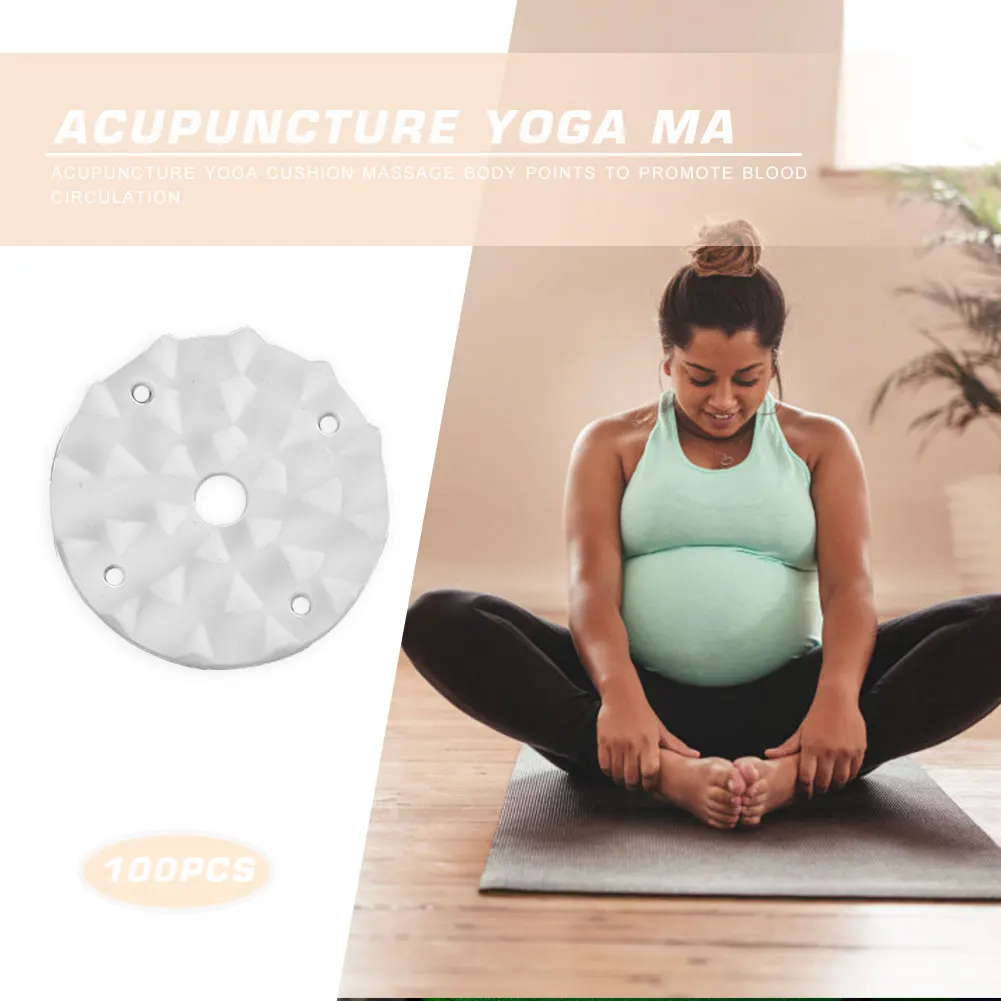 Lotus Acupressure Yoga Mat Spikes Pilates Cushion Pad Lightweight Fitness Needle for Easy Safety Exercise Accessories