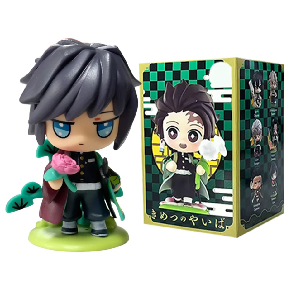 Q-Version Demon Slayer Anime Sitzende Geisterpuppe Tanjiro Nidouzi Inosuke Zenitsu Puppe Actionfigur Spielzeug Weihnachts- und Geburtstagsgeschenk – Detail 12