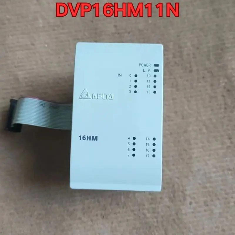 

Second-hand PLC module DVP16HM11N function test is normal