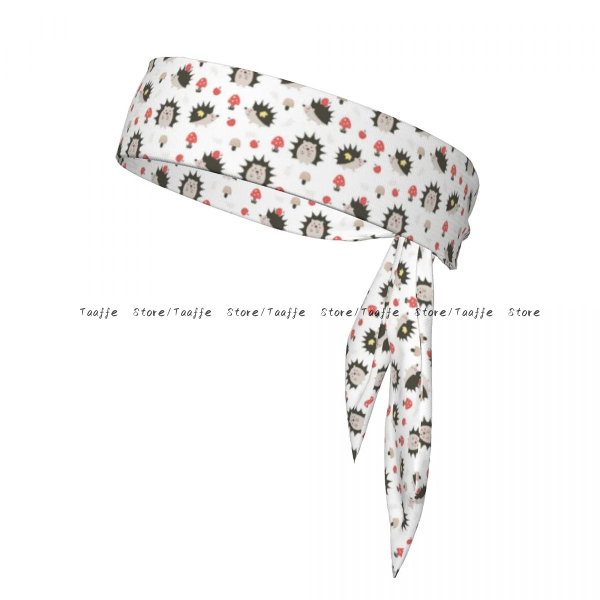 

Спортивная повязка на голову, повязка на голову, милые ежи, грибы, яблоки, бандана, повязки на голову для йоги, тенниса, повязка на голову для взрослых