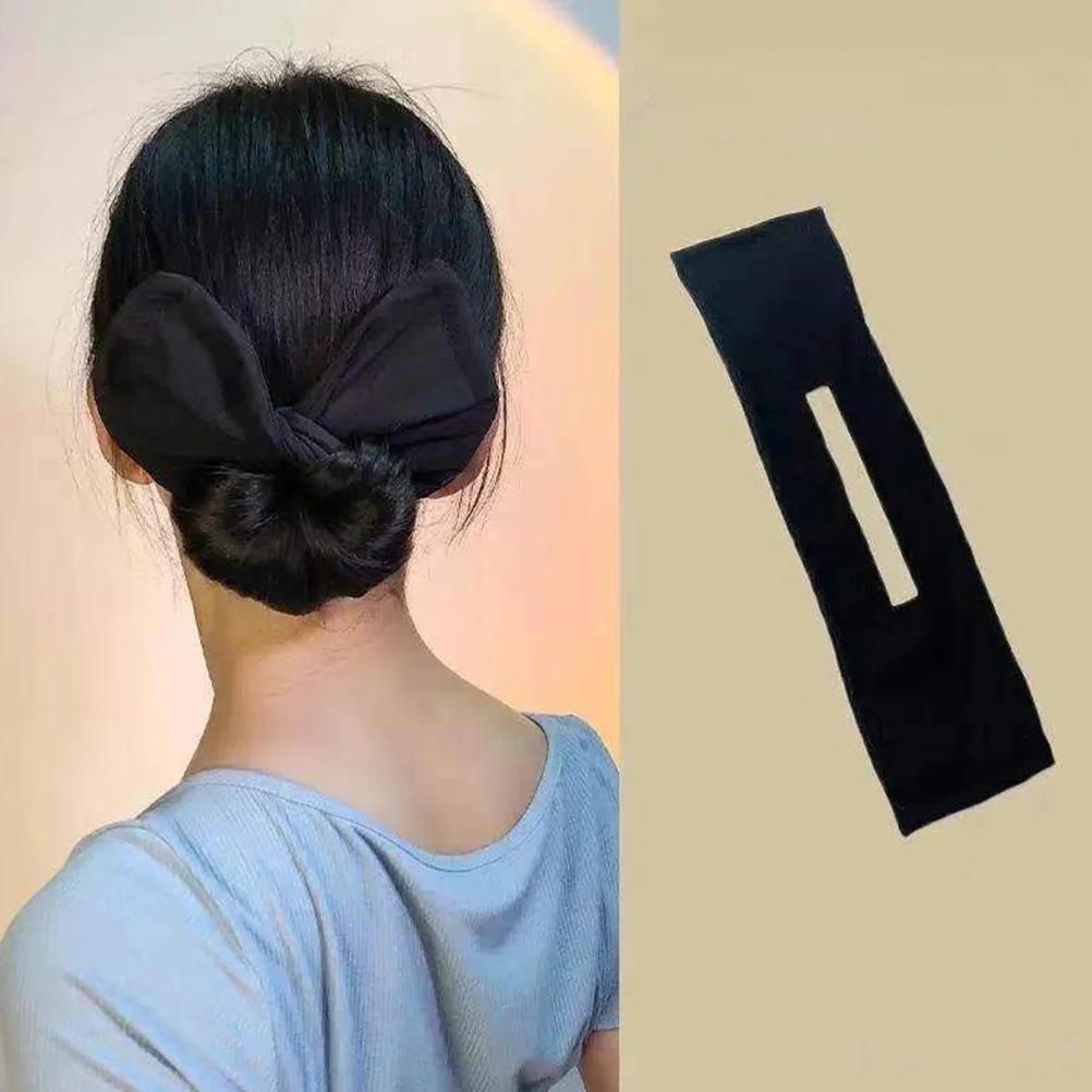 3Pcs Hair Bun Maker Twisting Headband DIY Tool for Women Comfortable Easy Use Ballet Bun Chignon Hairstyle Accessories