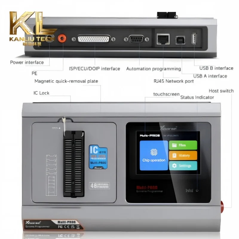 Xhorse Multi-Prog Second Gen Global Version Pro-level ECU TCU Programmer With Free MQB48 License
