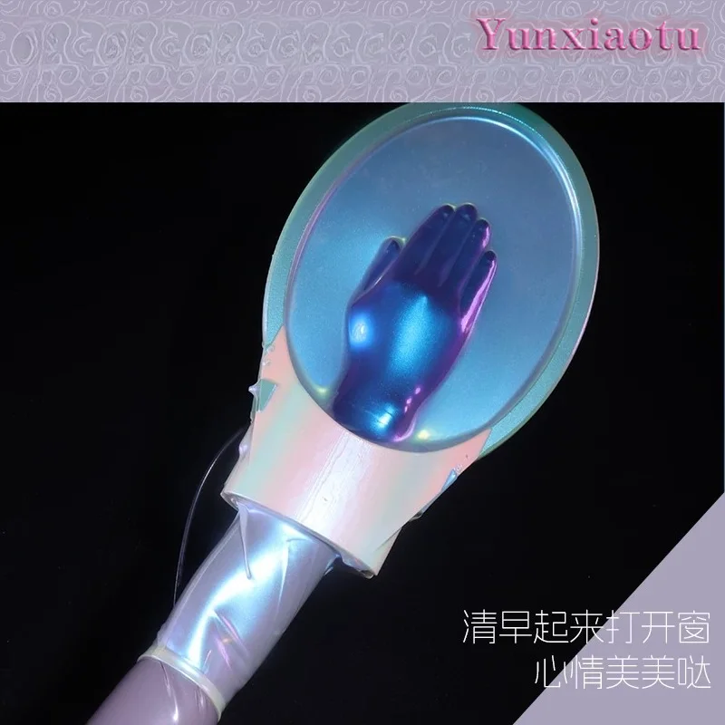 Electric Vacuum Suction Hand Massager with Latex Lining Portable Rechargeable for Relaxation and Circulation