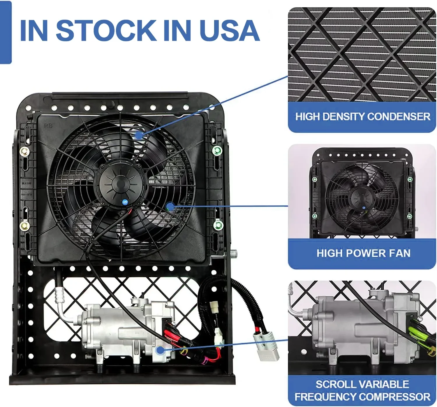 Caravan Air Conditioner,Spot 12volt 24v Electric Air Conditioner Truck Ac Apu Split Air Conditioner For Truck Rv Camping Caravan