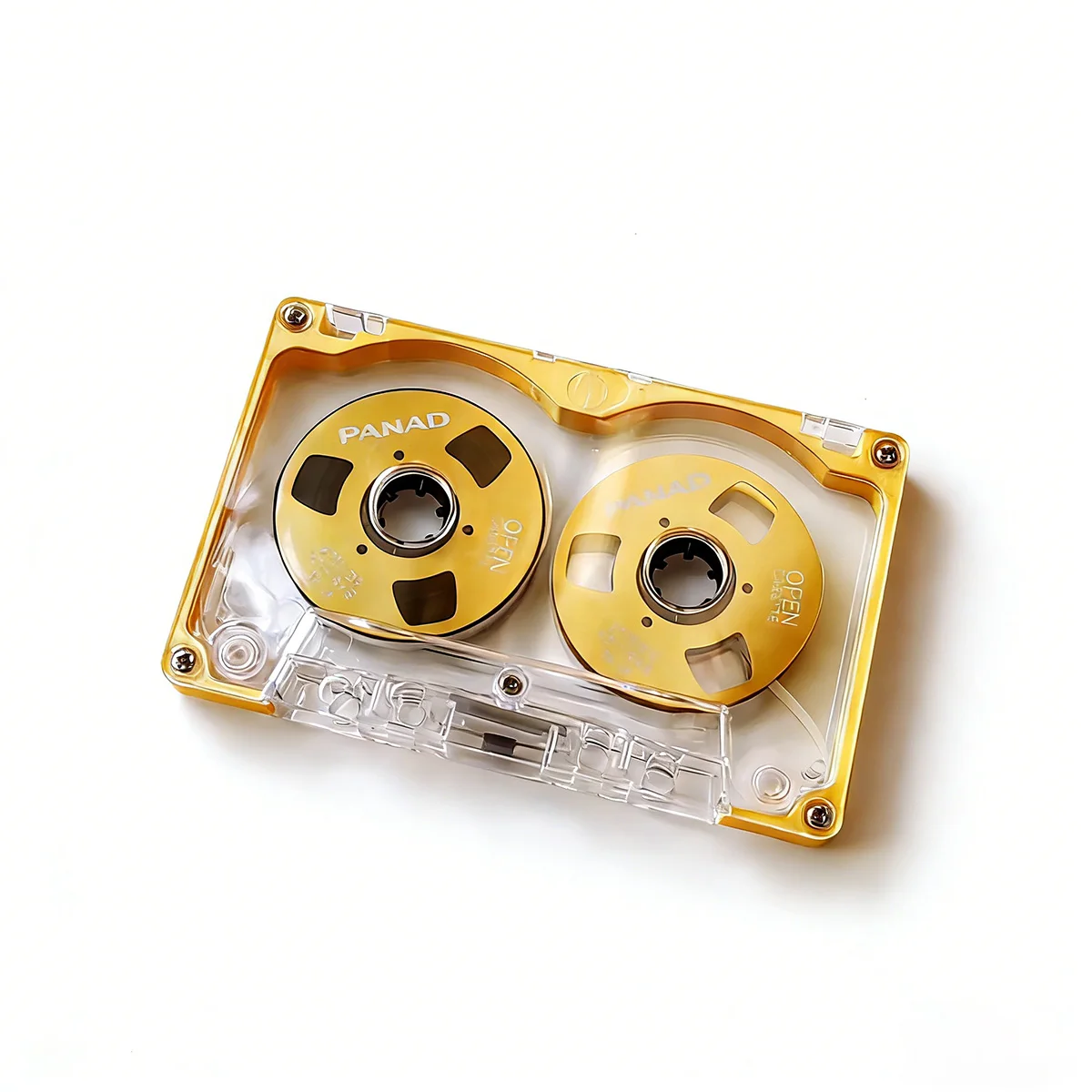 Carrete en blanco Retro de 50 minutos para carrete, casete de Audio, carrete a carrete, cinta, marco de plástico, carrete de Metal de doble cara