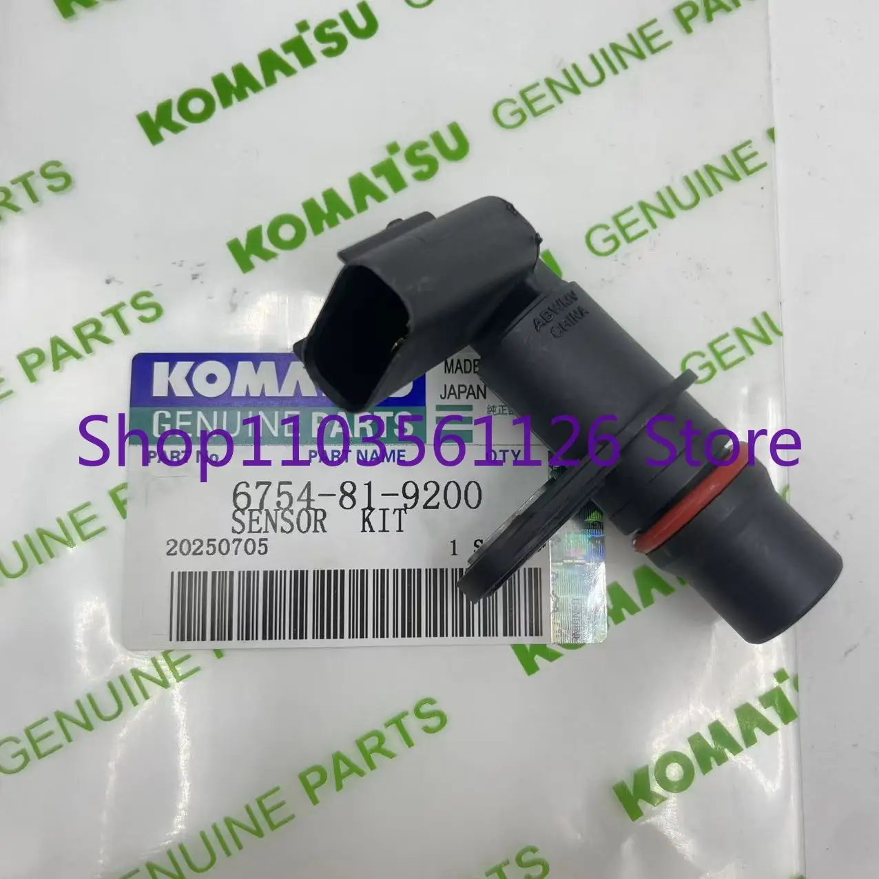 

6754-81-9200 6271-81-9201 4921686 2872277 Speed Sensor for Komatsu PC200LC-8 PC240-8 PC300-8 PC350LC-8 Excavator Cummins Engine