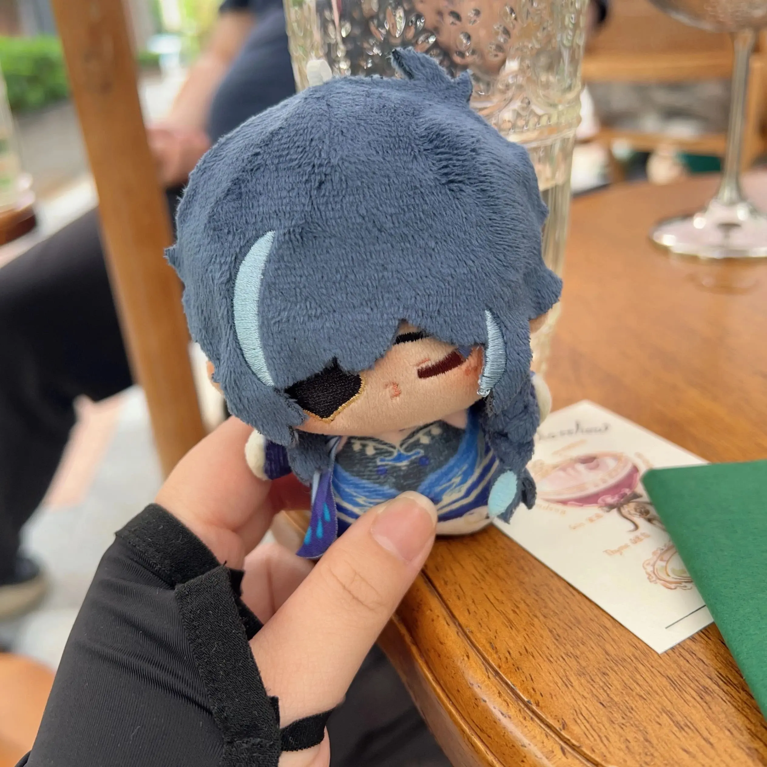2024 New In Stock Genshin Impact Kaeya Alberich 10cm Cartoon Naked Plush Stuffed Doll