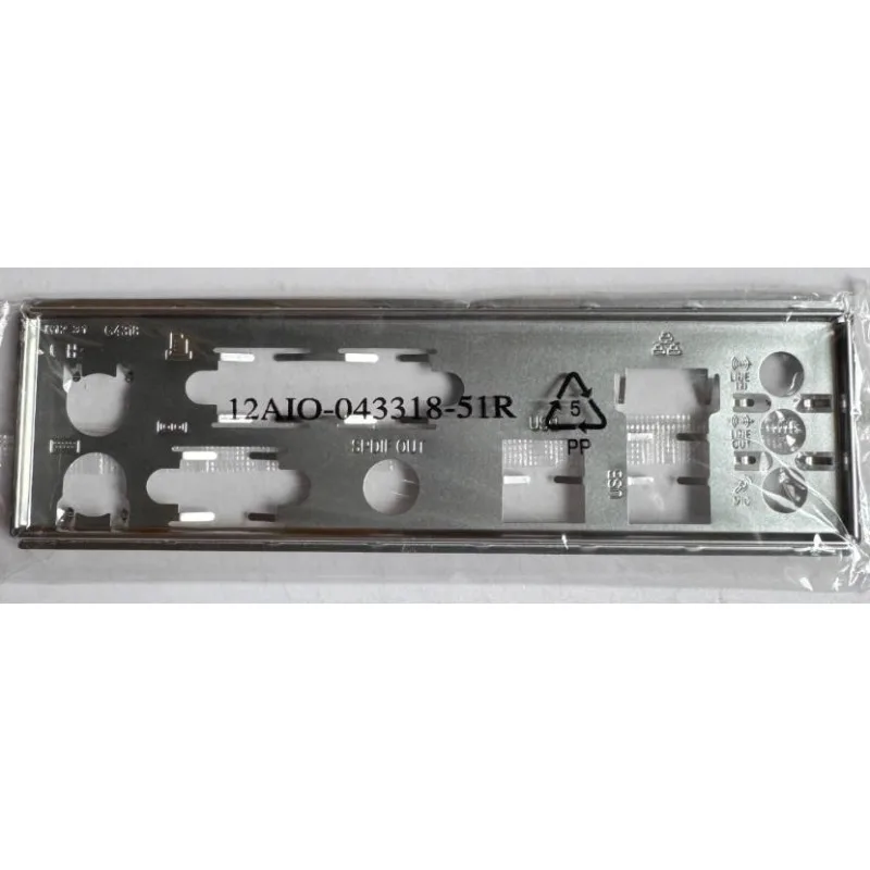 IO I/O Shield Blende Bezel for Gigabyte GA-P61-USB3-B3 GA-p75-D3 Motherboard Baffle Back Plate Bracket