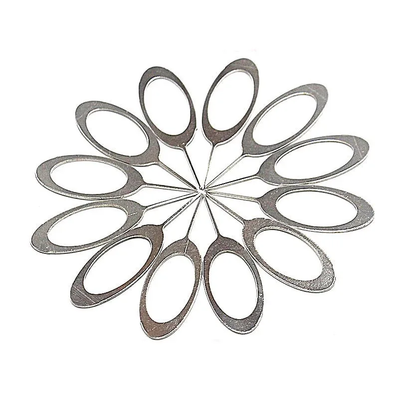 50PCS Sim Card Tray Removal Eject Pin Key Tool Stainless Steel Needle For Google For IPhone For Samsung