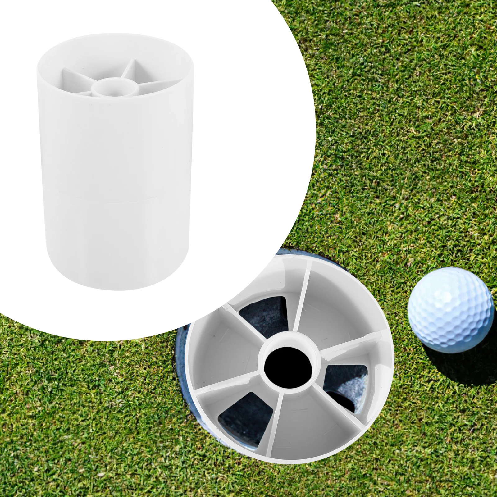 

Golf Hole Cup Premium Quality Durable Golfing Putting Hole for Training Golf Equipment Replacement Golfs Training Tool