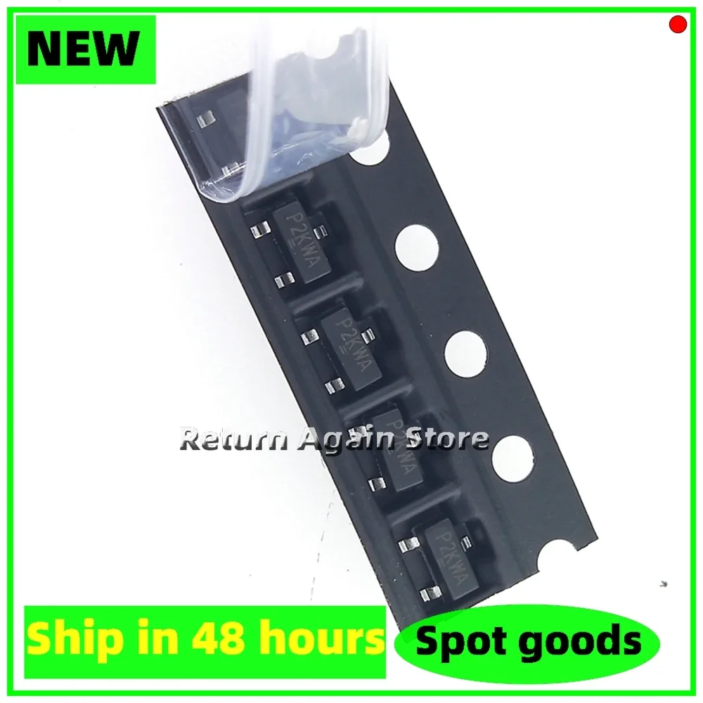 50PCS/LOT 10 pieces/pack NEW ORIGINAL SI2300DS-T1-GE3 SI2302DS SI2301DS  P2KWA A2JEV  A1JDA MOSFET SOT-23
