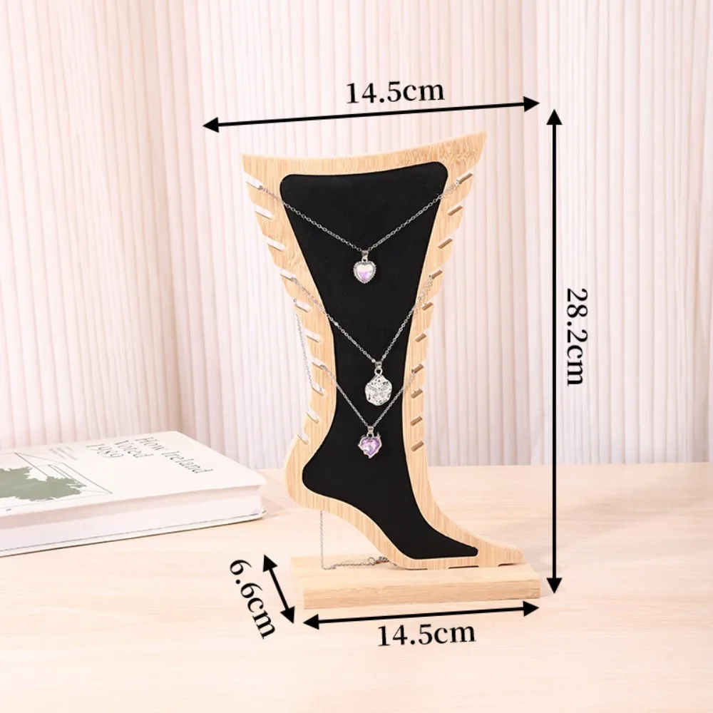 

Creative Foot Shaped Anklet Display Stands Jewelry Display Detachable Display Stand Desktop Jewelry Hanging Stand