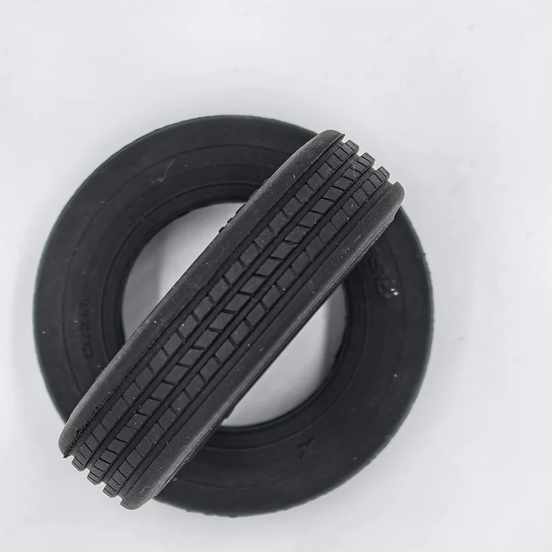 LESU 52Mm Wheel Tires 1/14 RC A0020 Hydraulic Trailer Truck DIY Model for Tamiya Outdoor TH16958