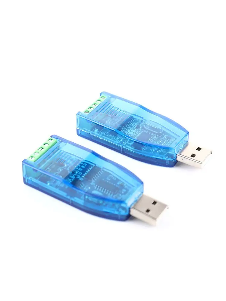 1pc Industrial USB To RS485 422 Converter Upgrade Protection RS485 Converter Compatibility V2.0 Standard RS-485 AConnector