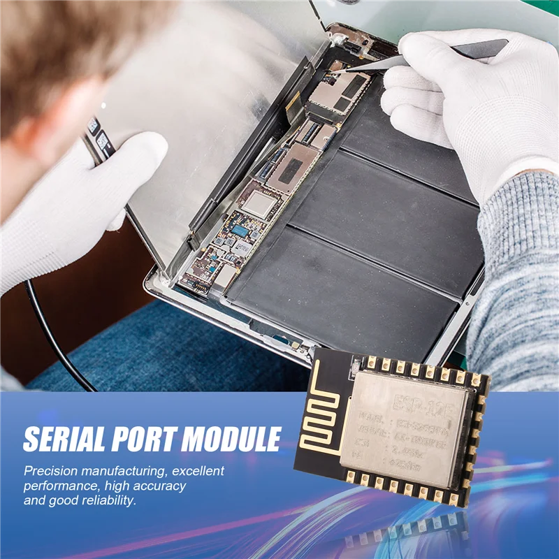 IDUD Serial Module ESP-12E ESP8266 Serial Port Complete 802.11B/G/N Wi-Fi SOC Portable Module